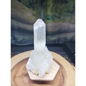 1.28LB Natural Clear White Quartz Crystal Cluster Energy Healing Specimen